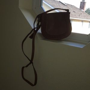 Brown Genuine Leather Lucky Brand Crossbody Purse